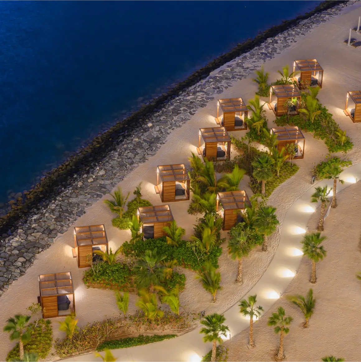 Private Residents-Only Beach