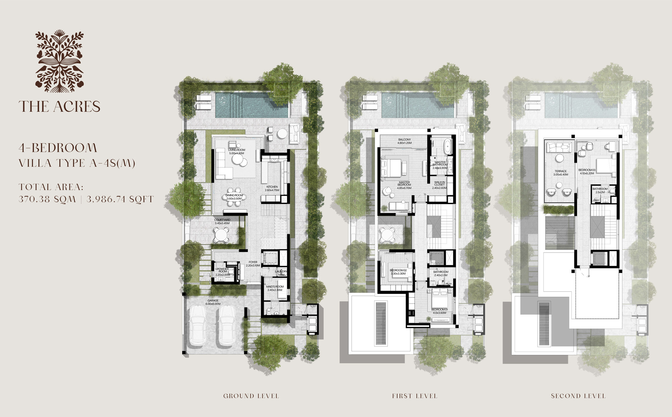 4 BEDROOMS