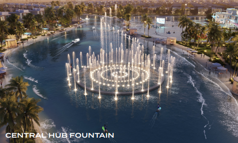 Central Hub Fountain